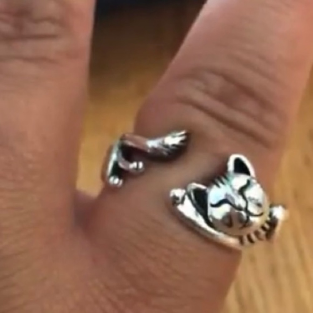 Sleeping kitty ring - Picture 9 of 10